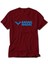 Rafael Nadal Blue Logo Text Kırmızı Tişört 1