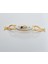 Zümre 96 mm Metal Gold Kasa Beyaz Sarı Çiçek Desenli / 4 Adet 4