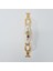 Zümre 96 mm Metal Gold Kasa Beyaz Sarı Çiçek Desenli / 4 Adet 5
