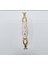 Zümre 128 mm Metal Gold Kasa Beyaz Yaprak Desenli / 5 Adet 4