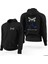 Mayhem Siyah Fermuarlı Limited Edition Kapşonlu Sweatshirt 1