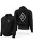 Harley Chopper %1er Siyah Fermuarlı Limited Edition Kapşonlu Sweatshirt 1
