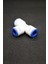 6 mm Quick x 6 mm Orta Çubuk x 6 mm Quick T Bağlantı 1