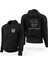 Radiohead Wave Siyah Fermuarlı Limited Edition Kapşonlu Sweatshirt 1