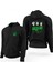 Green Day Green Hearth Siyah Fermuarlı Limited Edition Kapşonlu Sweatshirt 1
