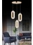 Istanbul Avize Beta 3'lü Gold Ledli Modern 3 Renk LED Avize 3