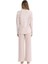Yumuşak Dokulu Uzun Kol Kadın Pijama Takım 17085 3