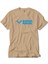 Rafael Nadal Blue Logo Text Krem Tişört 1