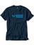 Rafael Nadal Blue Logo Text Lacivert Tişört 1