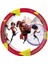 Incredibles Inanılmaz Aile Karton Tabak 8'li 1