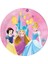 Disney Princess Temalı Karton Tabak 8'li 1