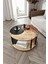 Yin Yang Unity Serenity 3'lü Meşe Ceviz Siyah 70 cm Orta Sehpa 2