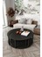 Yin Yang Unıty Serenıty Orta Sehpa 4 Lü SIYAH-100 cm 2
