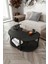 Yin Yang Unıty Serenıty Orta Sehpa 3 Lü Siyah 70CM 3