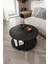Yin Yang Unıty Serenıty Orta Sehpa 3 Lü Siyah 70CM 4