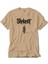 Slipknot Logo Text Krem Tişört 1