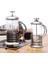 Paslanmaz Çelik Gövdeli French Press Kahve ve Çay Demleme Aparatı 1