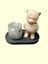 Hediyelik Dekoratif Mum ve Ayı Teddy Biblo Takımı 1
