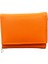 Turuncu Mini Kapaklı Kadın Cüzdan 1