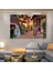 120x80 Cm Renkli Sokak Kanvas Tablo 1