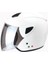 Sw 733-700 Beyaz Yarım Kask - Aynalı Cam 1