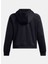 Siyah Kadın Kapüşon Normal Düz Sweatshirt 1386504-001 Ua Armour Flc Pro Hdy 5