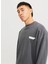 Bisiklet Yaka Koyu Gri Erkek Sweatshırt 12266178_JORRIDGEWOOD Wash Sweat Cr 3