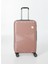 Nasa U.s Pembe Çekçekli Sert Valiz Nasa U.s Sahara Rose Orta 1
