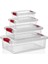 Organizer Fresh&clınk Saklama Kabı 4'lü SET(800-1500-3000-6000 ML) 2
