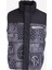Klj Blocked Puffer Vest Baskılı Siyah Erkek Yelek 245D1504 1
