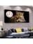 Çita 120 X 60 Saatli Kanvas Tablo 1