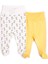 Yenidoğan Geniş Bel Zürafa Desenli 2li Patikli Alt Erkek Bebek 1