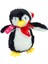 Kırmızı Şapkalı Pelüş Penguen 30CM 0392 1