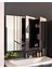 Lotus Banyo Dolabı 100 cm Lavabo Dahil Antrasit Çekmeceli Komple Mebran Mdf 3