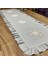 Dantelli Runner Dertsiz Gri - 45*150 cm 3