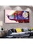 Orman 100 X 50 Cm Saatli Kanvas Tablo 1