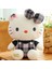 Retro Ekose Etek Hello Kitty Bez Kız 45 cm Peluş Oyuncak (Yurt Dışından) 1