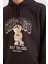 Boxy Fit Kapüşonlu Baskılı Sweatshirt D0853AX24AU 4