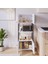 Ygdecor Mutfak Standı Kapaklı 4 Raflı Mikrodalga Fırın Rafı Çok Amaçlı Dolap Mutfak Rafı Mutfak Bangosu 3