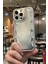 Apple iPhone 15 Promax Uyumlu Zigzaglı Dalgalı Gümüş Puf Kılıf 1