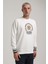 Bisiklet Yaka Ekru Slim Fit Sweatshirt 24FWM60187 3