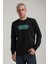 Bisiklet Yaka Lacivert Slim Fit Sweatshirt 24FWM60201 4