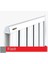 Alüminyum Panel Radyatör Klasik 525X9 Ral 9010 Kırık Beyaz 4