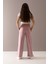 Pembe Geniş Paça Kesim Basic Kız Çocuk Pantolon 19786 2