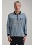 Bisiklet Yaka Siyah Slim Fit Sweatshirt 24FWM60207 1