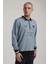 Bisiklet Yaka Siyah Slim Fit Sweatshirt 24FWM60207 3