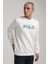 Bisiklet Yaka Ekru Slim Fit Sweatshirt 24FWM60186 2
