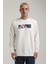 Bisiklet Yaka Bordo Slim Fit Sweatshirt 24FWM60184 3