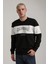 Bisiklet Yaka Ekru Slim Fit Sweatshirt 24FWM60203 5