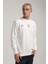 Bisiklet Yaka Siyah Slim Fit Sweatshirt 24FWM60188 5